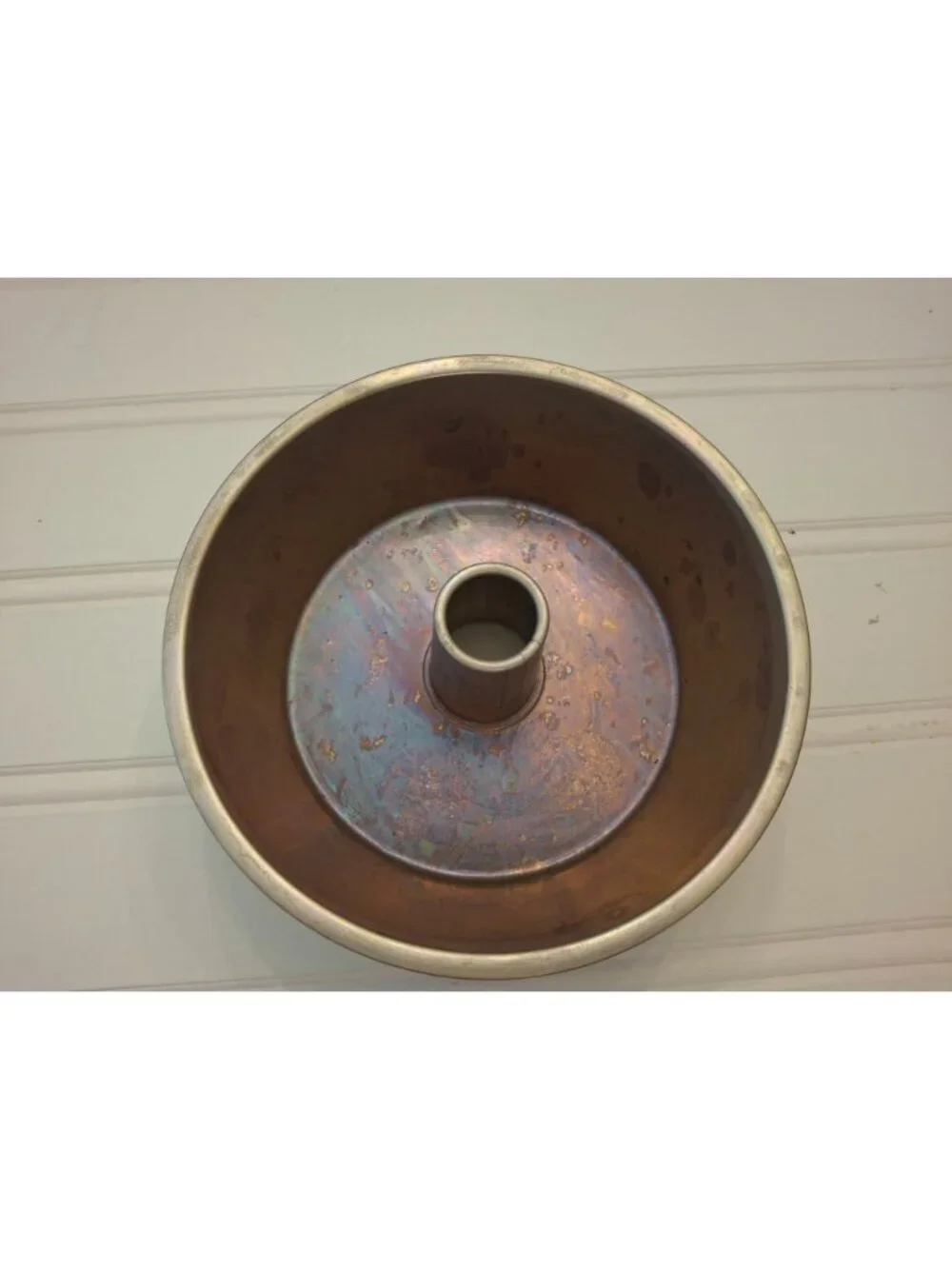 Vintage Aluminum Angel Food Cake Pan Tube Pan Bundt Chiffon Bakeware 10